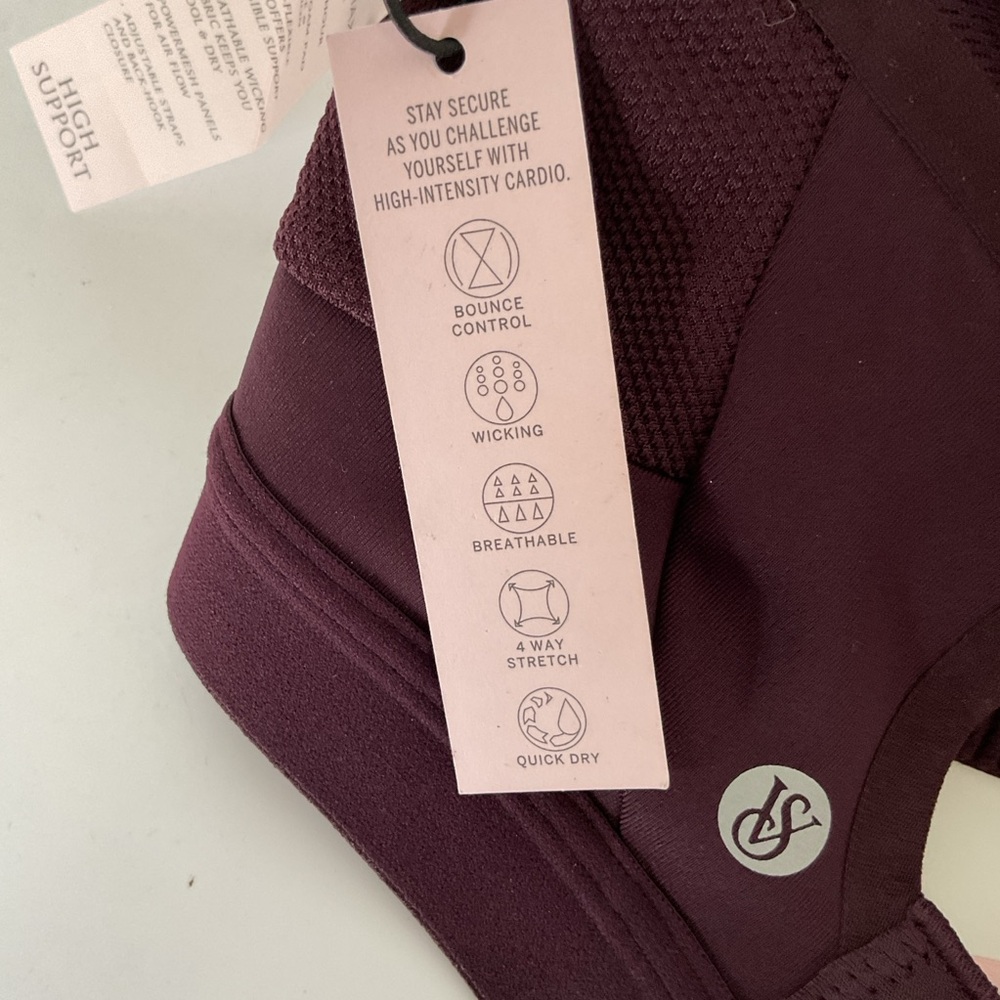 Victorias Secret Sport NWT High Support Sports Bra Size 32DDD - Picture 15 of 16